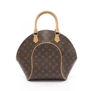 LOUIS VUITTON Brown Monogram Leather Ellipse Bag